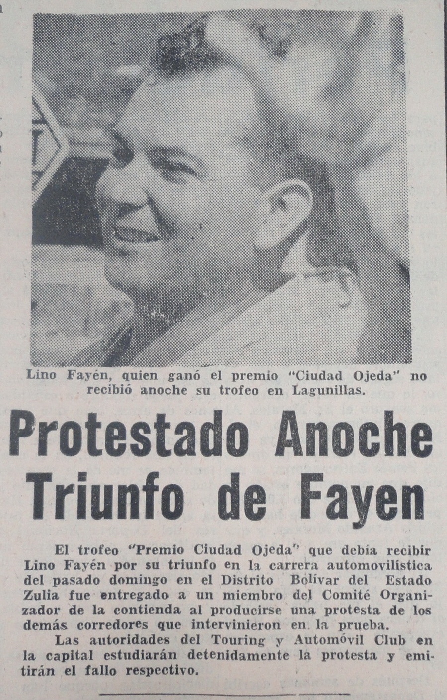 Ciudad Ojeda '59 - Resultado descalificación Lino Fayen - DSC00386.jpg