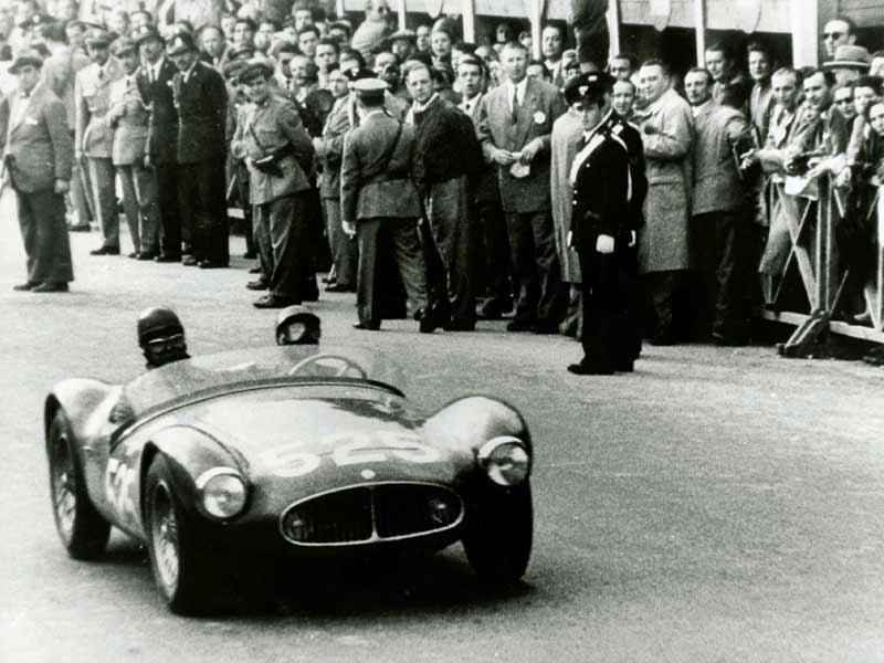 Mille Miglia '54 - Ferraguti-Gualdi Maserati A6 GCS 2069 - Foto Maserati SpA.jpg