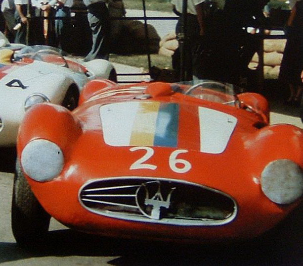 A6 GCS 2082 - Caracas '55 - Maserati de fábrica de Joao Rezende Dos Santos - Foto Cyril Teste 1955-Caracas (1).JPG