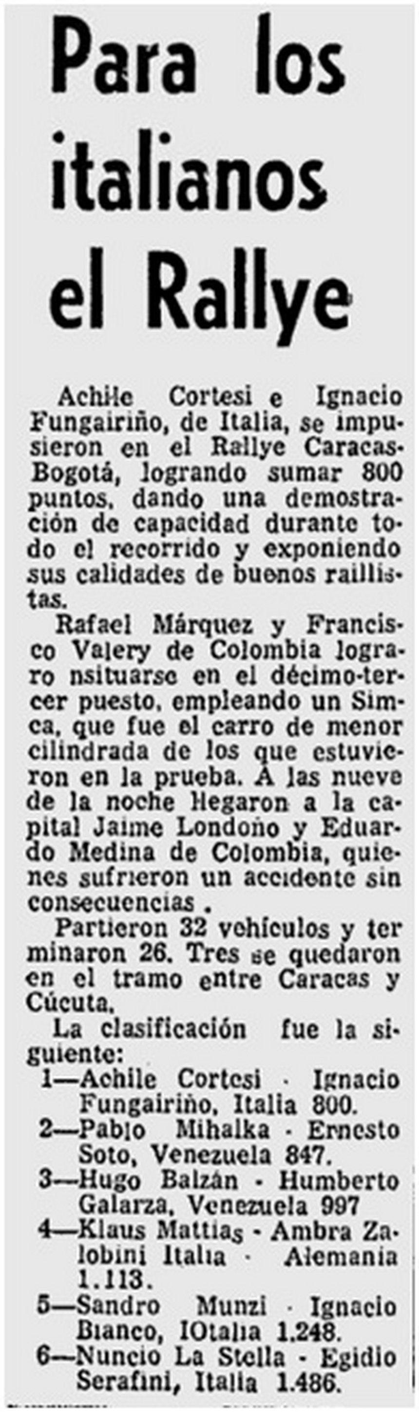 Rally Caracas - Bogota '71 - Resultados.jpg