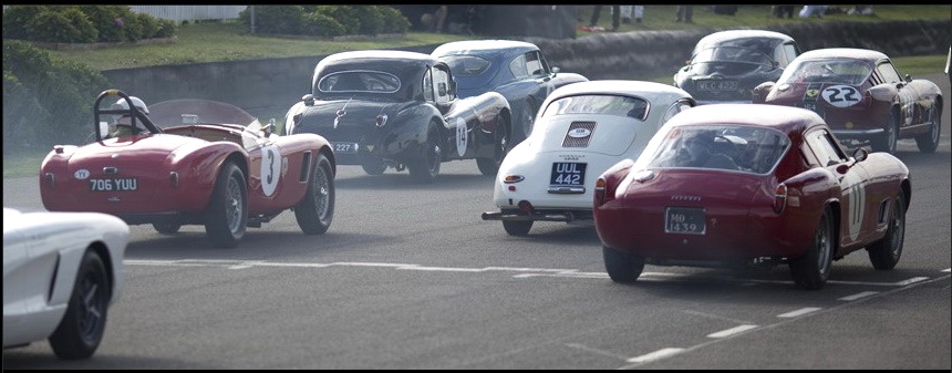 Goodwood Revival 2013 - El AC Ace Bristol BEX 148 en la partida - Dayly Telegraph.jpg