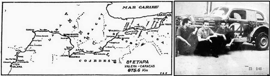 Grancolombiana '50 - La 8a etapa y el Chevrolet de Ramón López - El Tiempo y Noguera.jpg