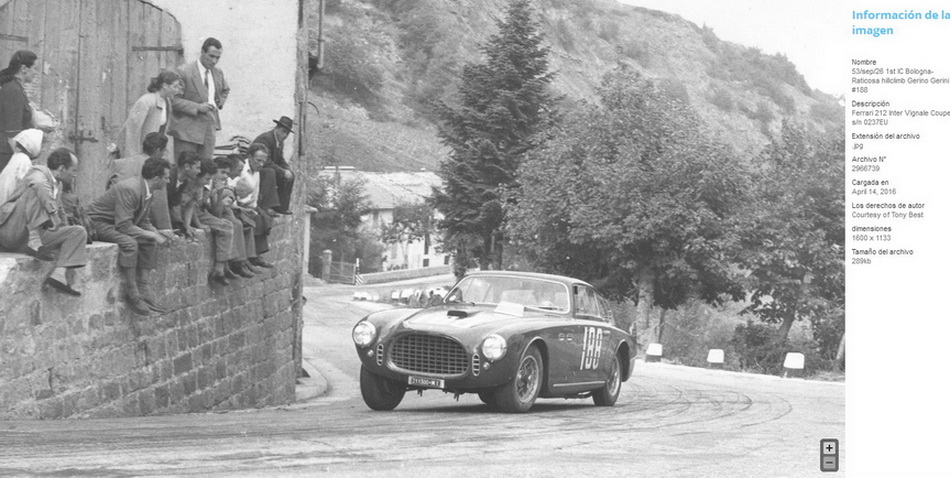 Bologna - Raticosa Hill Climb 1953 - Gerino Gerini - Foto Tony Best - barchetta.cc .jpg