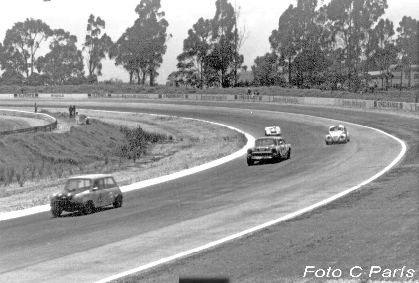 Formula B Bogota '72 - Mini-Cooper JC Hidalgo, Chevy M Volovitz, VW Delgado, Porsche 904 Mutis.JPG